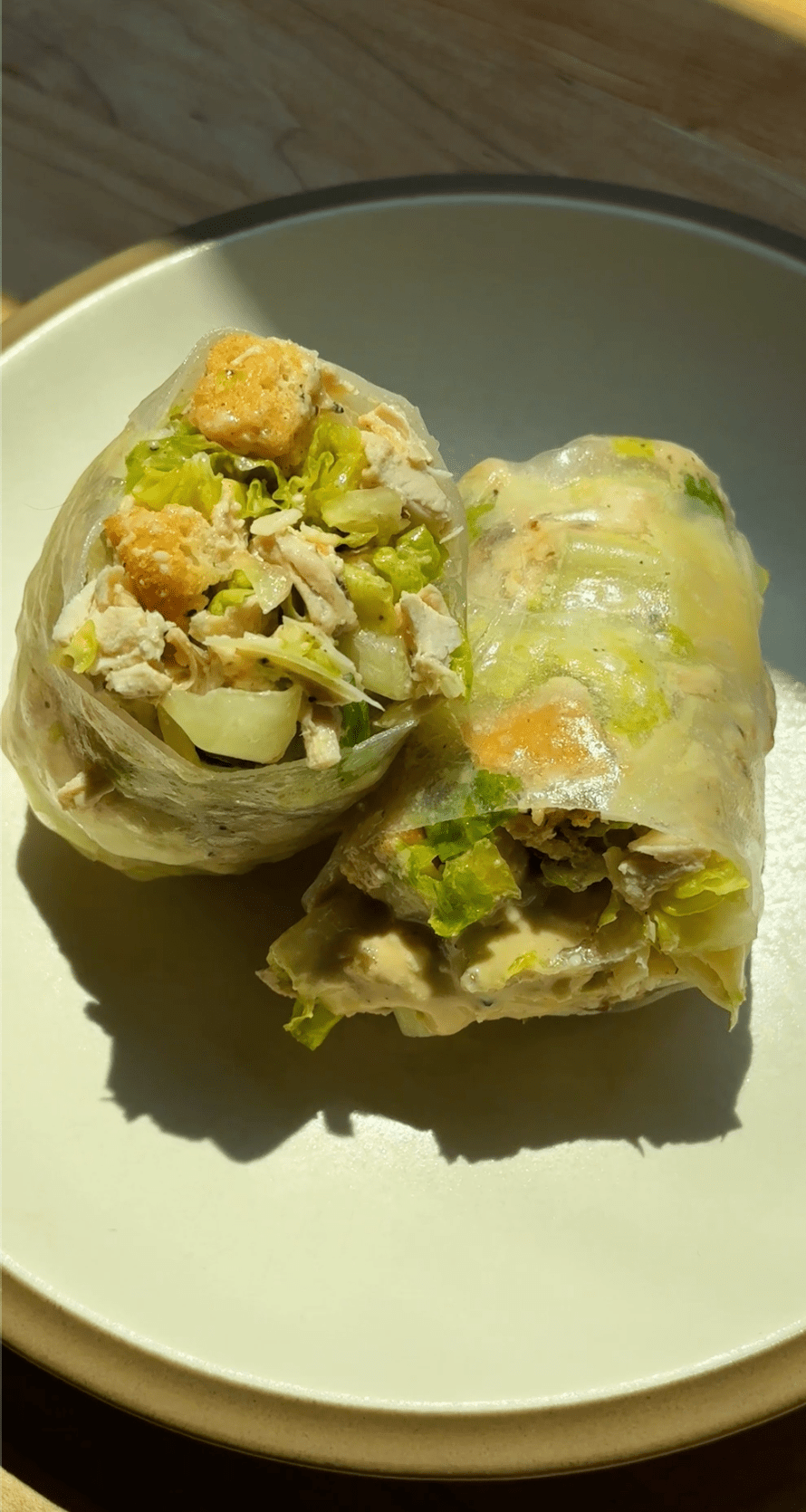 Spicy Chicken Caesar Spring Roll – Smash Kitchen