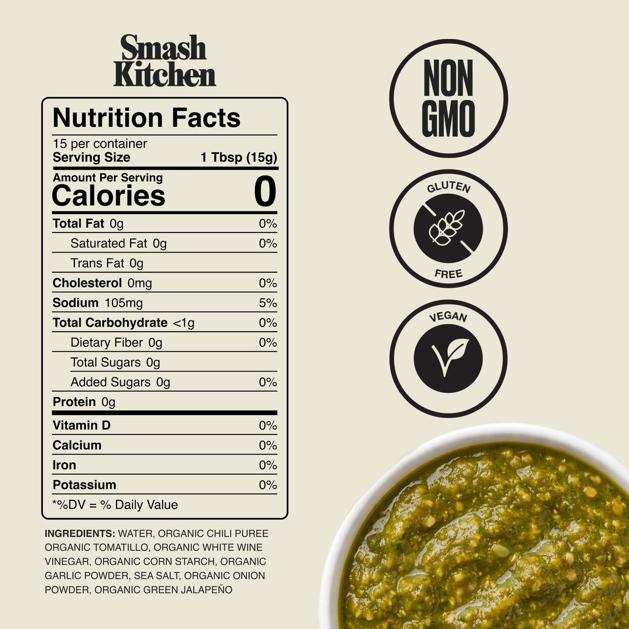 Mild Green Taco Sauce