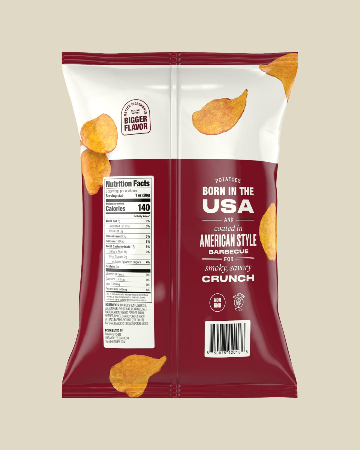 American Style BBQ Kettle Cooked Potato Chips