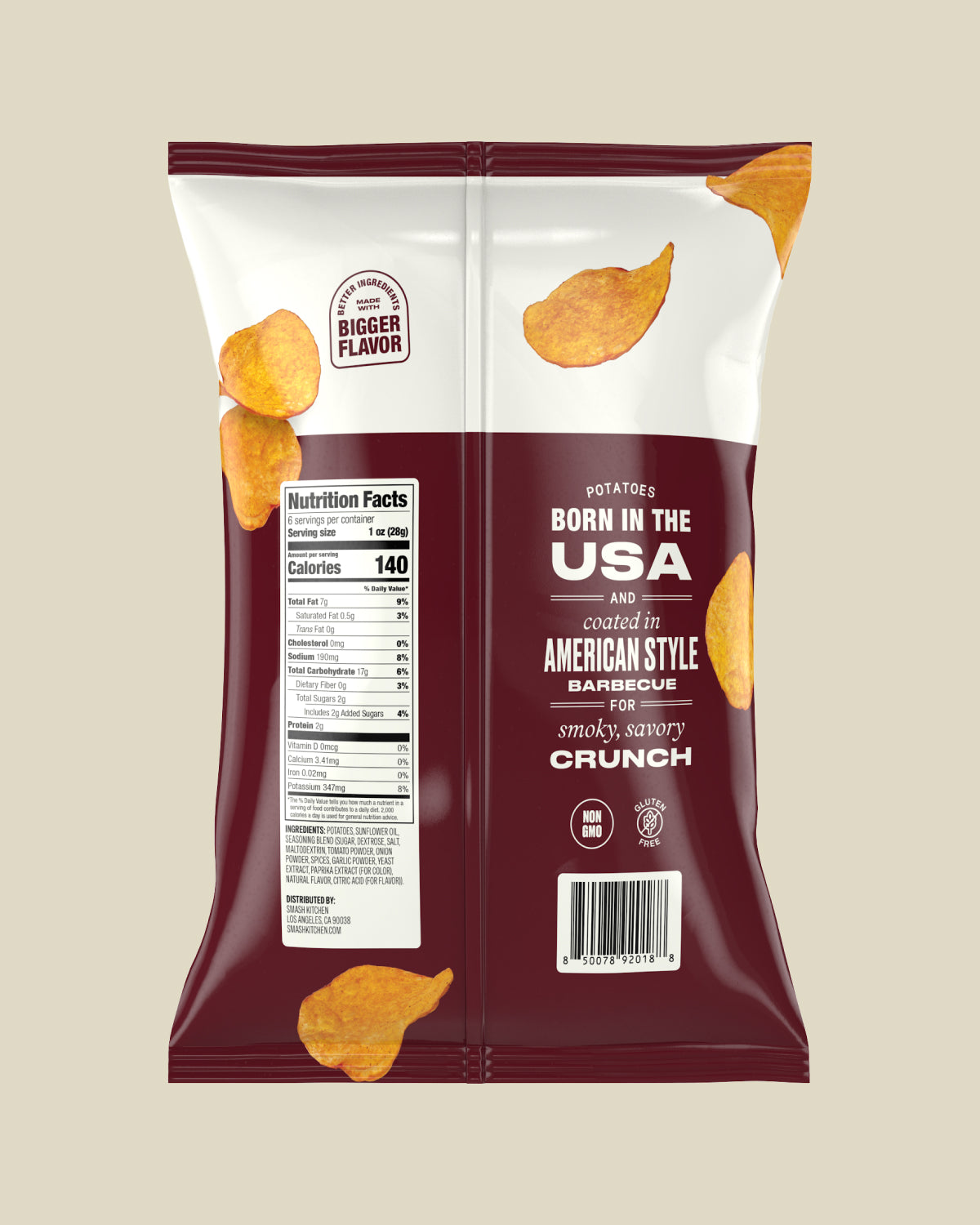 American Style BBQ Kettle Cooked Potato Chips