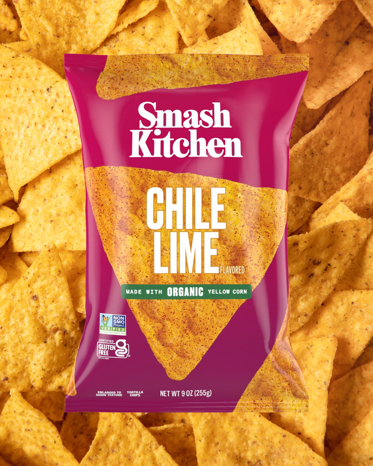 Chile Lime Flavored Tortilla Chips