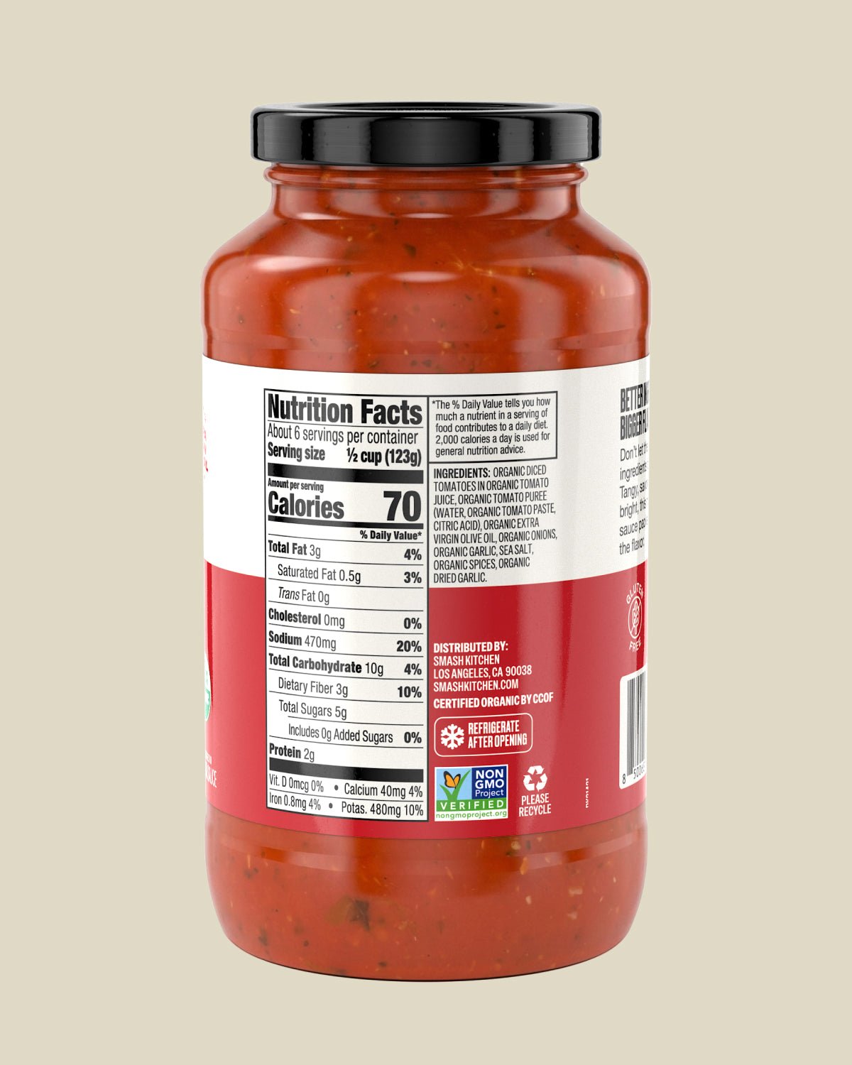 Classic Marinara Pasta Sauce