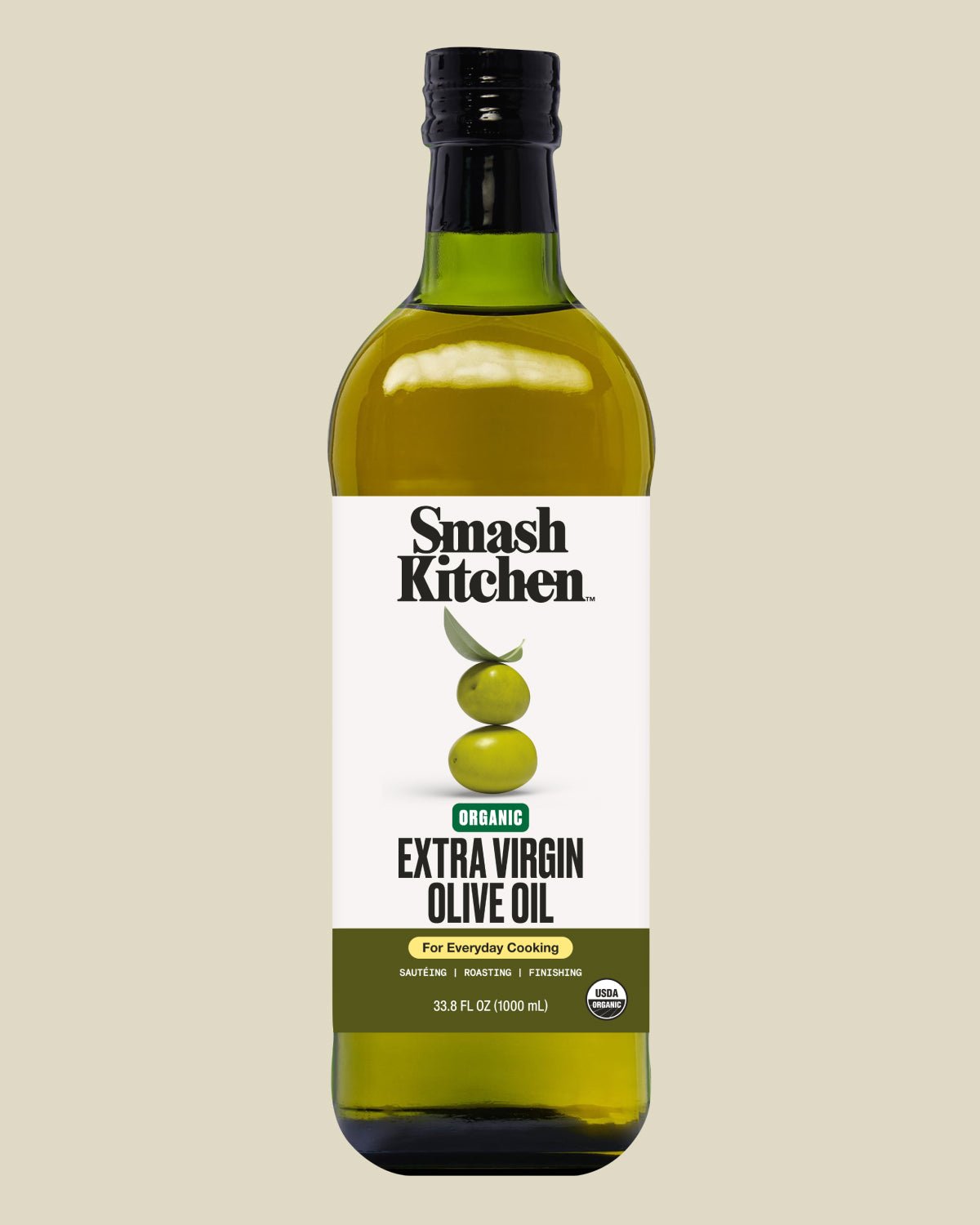 Organic Extra Virgin Olive Oil Bottle