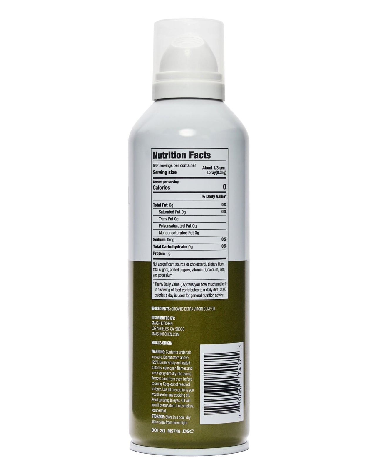 Organic Extra Virgin Olive Oil Spray