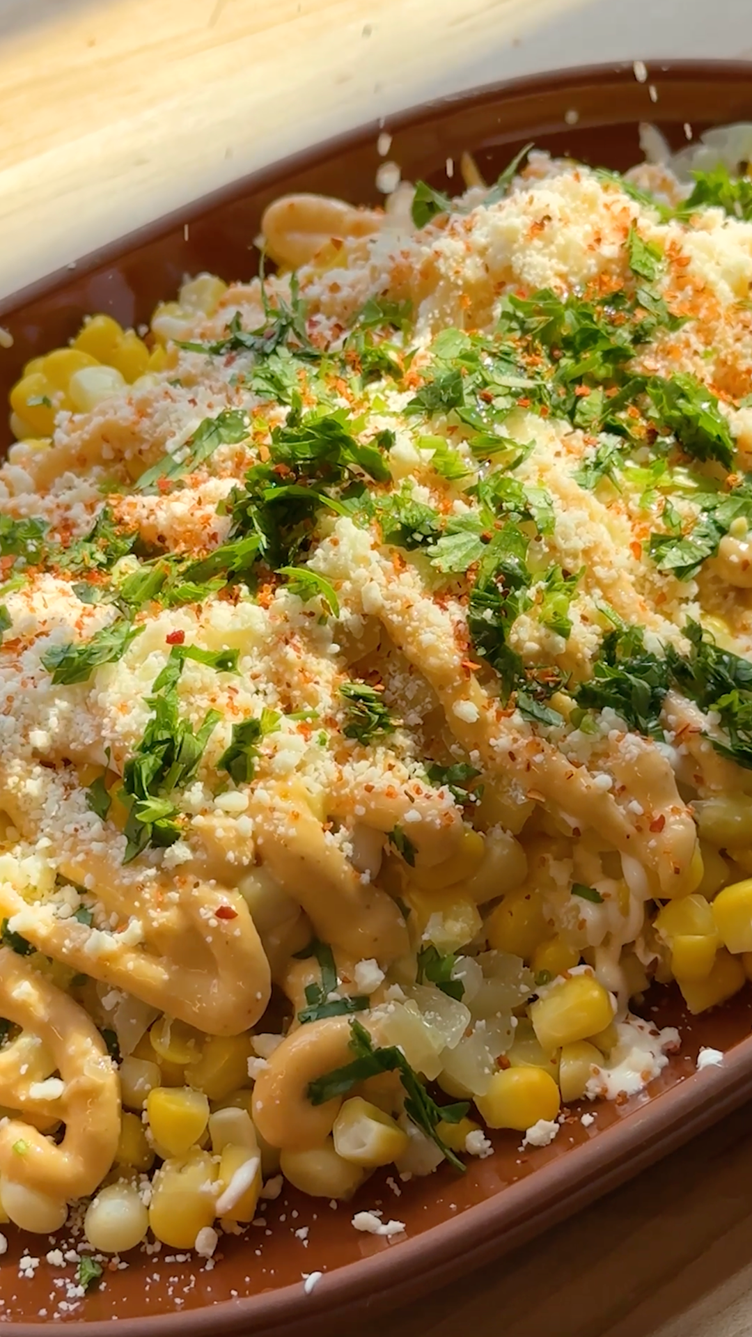 Load video: Fiery Mexican Street Corn