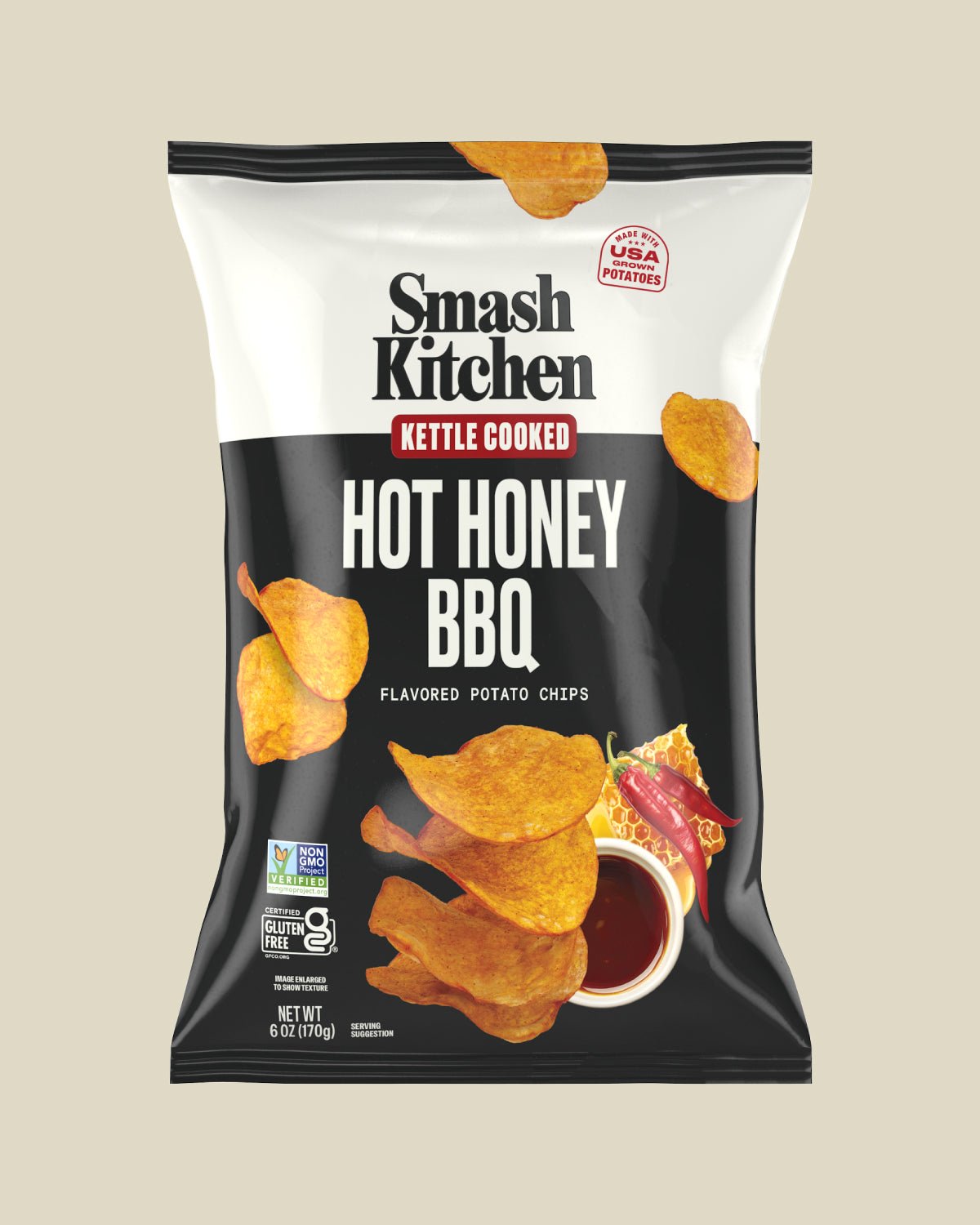 Hot Honey BBQ Kettle Cooked Potato Chips