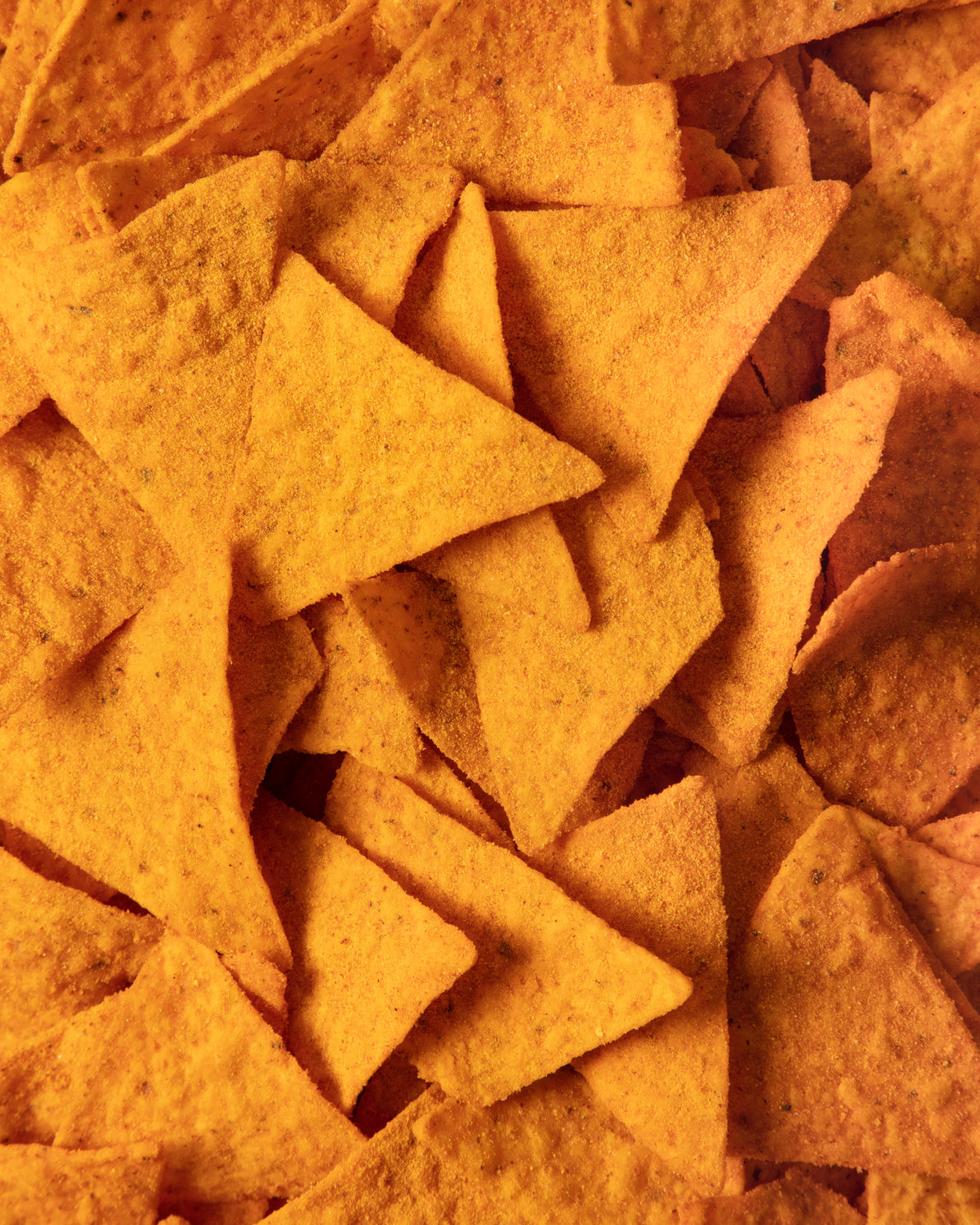 Nacho Cheese Flavored Tortilla Chips