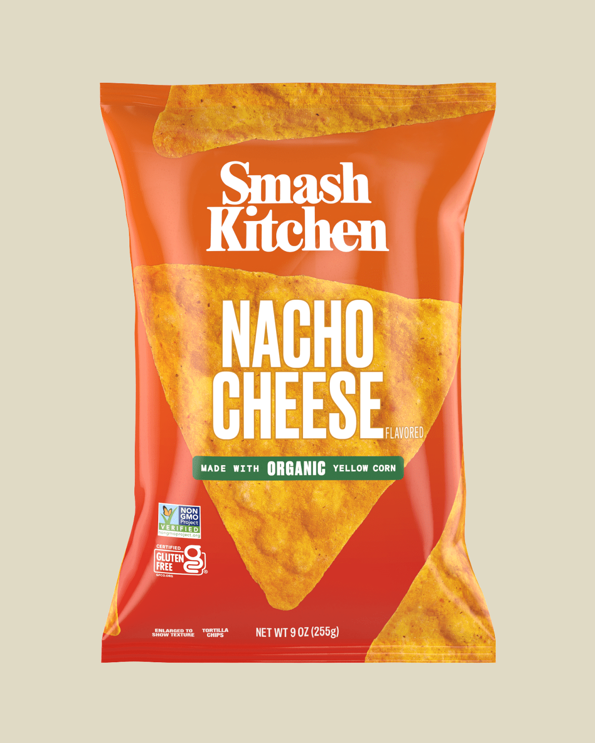 Nacho Cheese Flavored Tortilla Chips