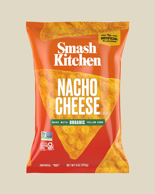 Nacho Cheese Flavored Tortilla Chips
