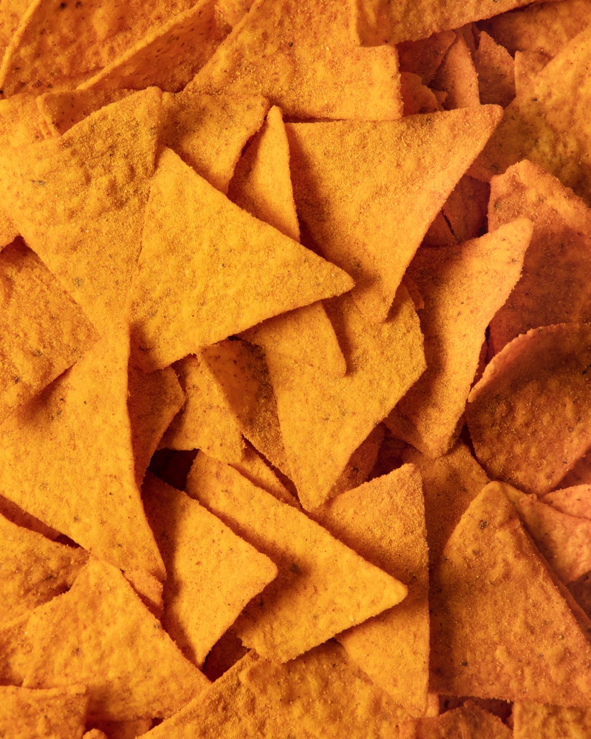 Nacho Cheese Flavored Tortilla Chips