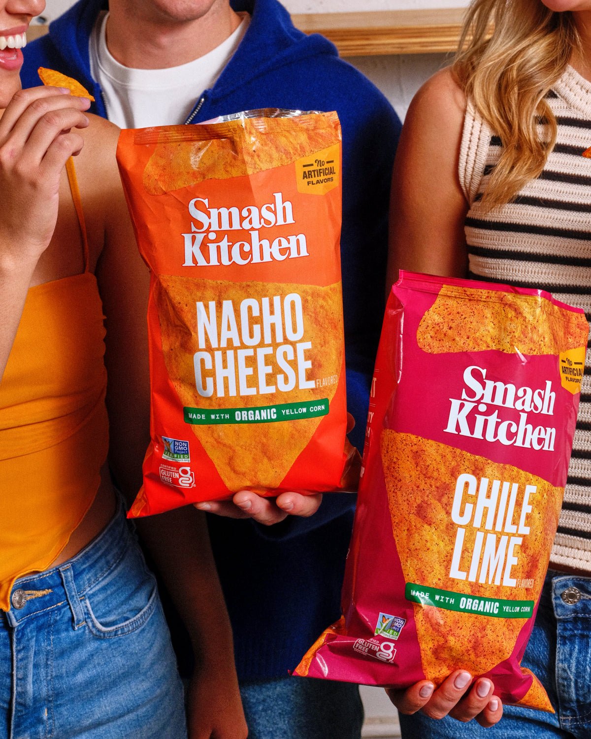 Nacho Cheese Flavored Tortilla Chips