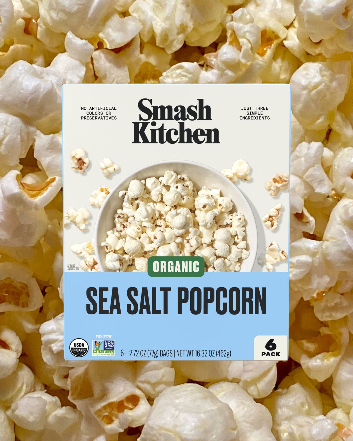 Popcorn with Sea Salt
