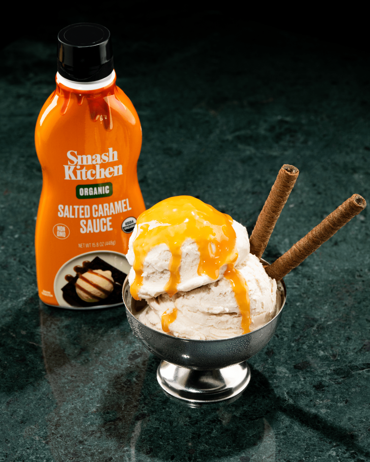 Salted Caramel Dessert Sauce