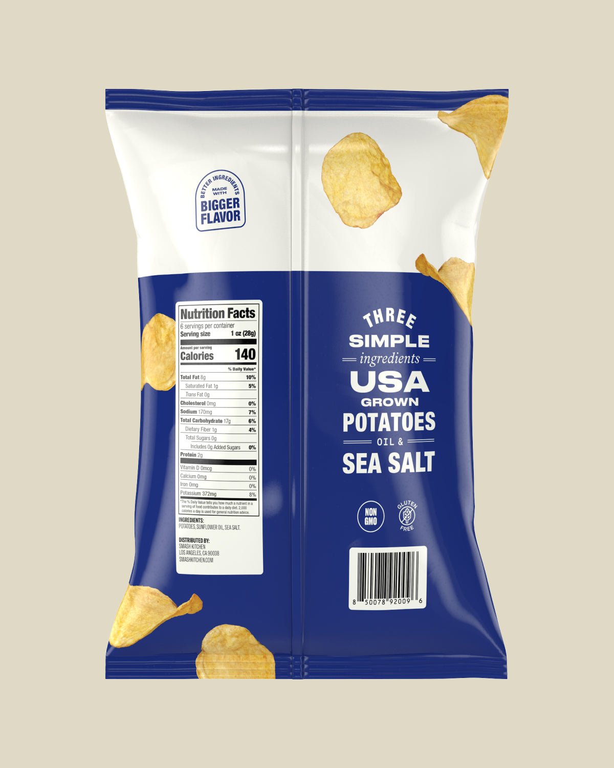 Classic Sea Salt Kettle Cooked Potato Chips