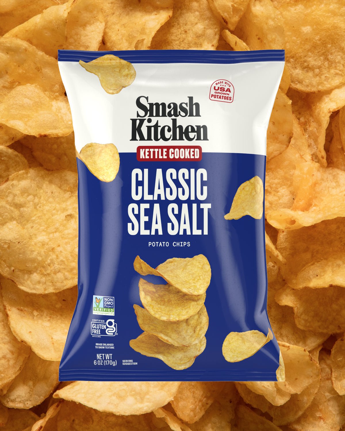 Classic Sea Salt Kettle Cooked Potato Chips