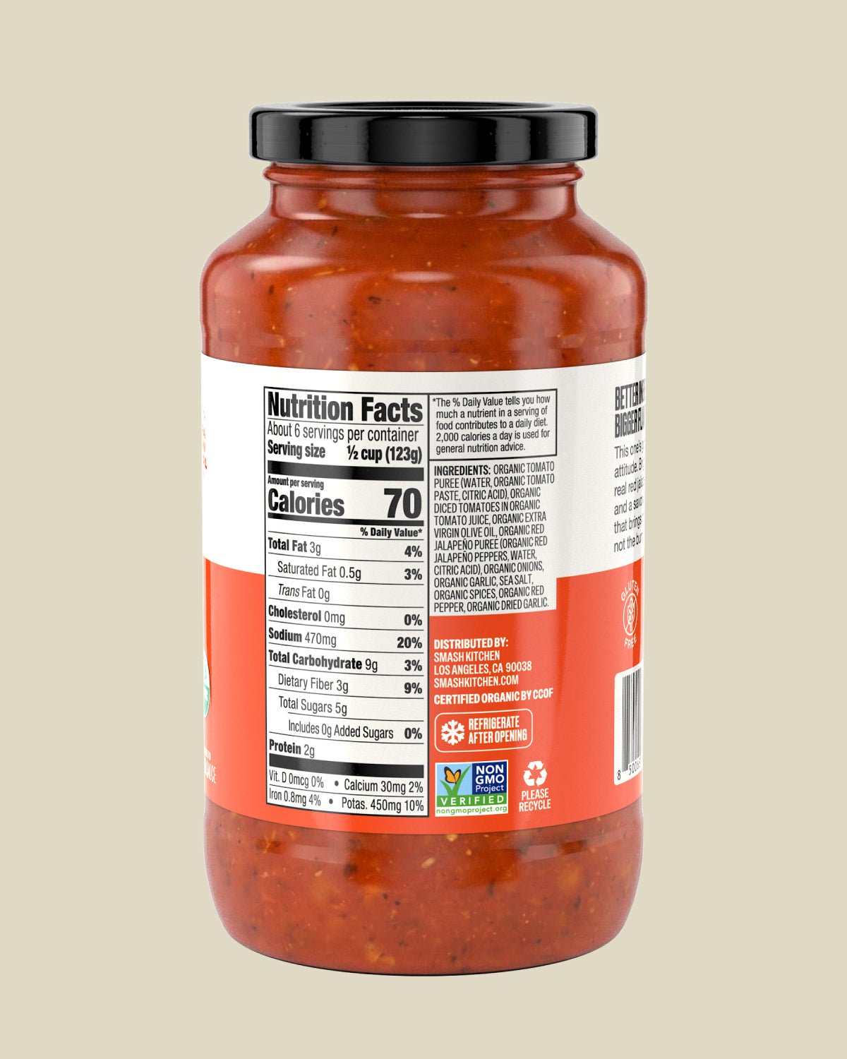 Spicy Marinara Pasta Sauce
