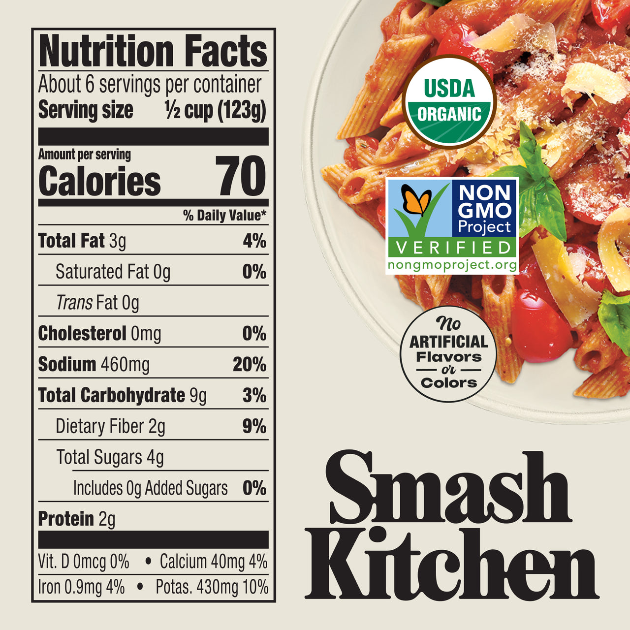Tomato Basil Marinara Pasta Sauce