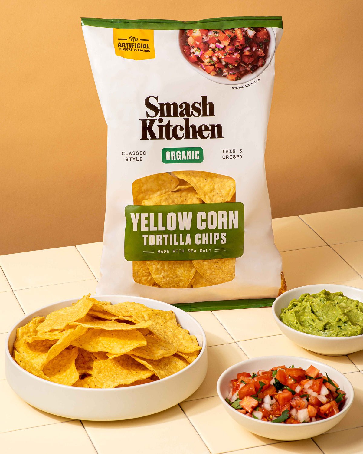 Organic Yellow Corn Tortilla Chips